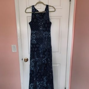 Ralph Lauren blue long dress